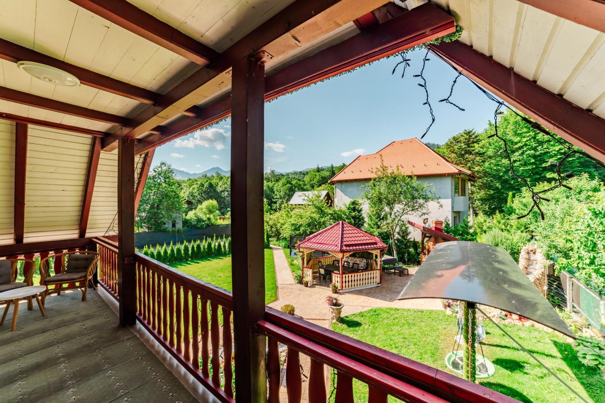 Вилла Casa Poiana Soarelui Брашов Экстерьер фото