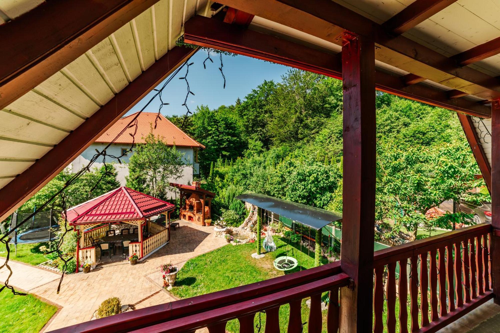 Вилла Casa Poiana Soarelui Брашов Экстерьер фото