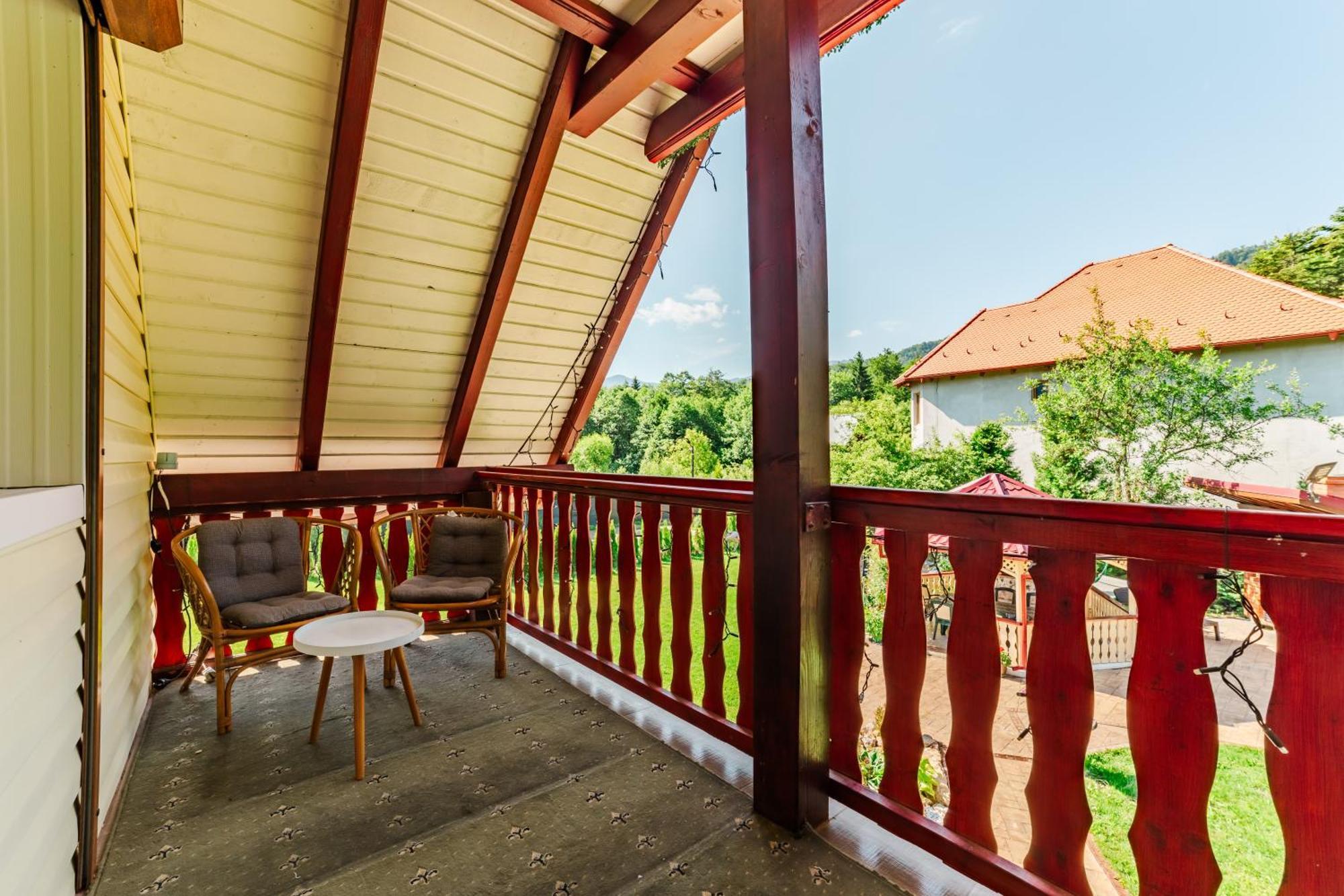 Вилла Casa Poiana Soarelui Брашов Экстерьер фото